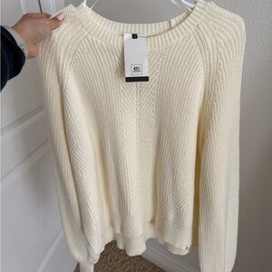 Rip Curl Classic Cream Crew Neck Sweater